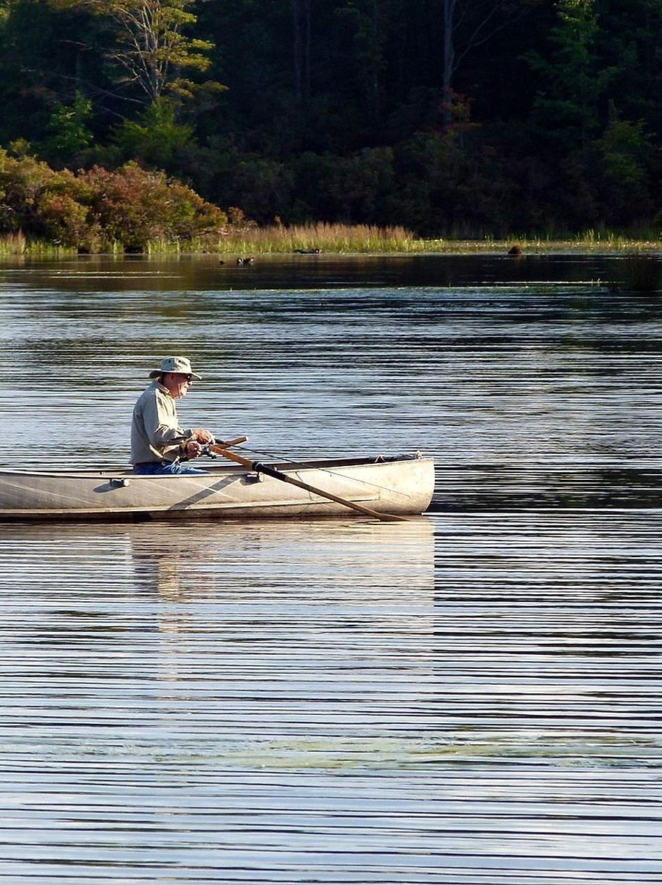 Técnicas de pesca em lago de montanha